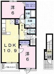 クラウド下市　Ｂの物件間取画像